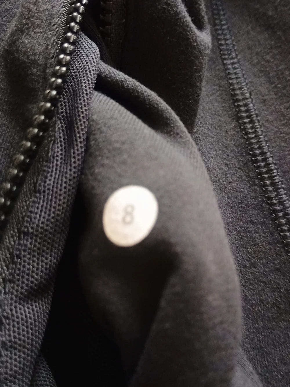 EUC Lululemon Define Black Women's Zip-Front Active Jacket Size 8